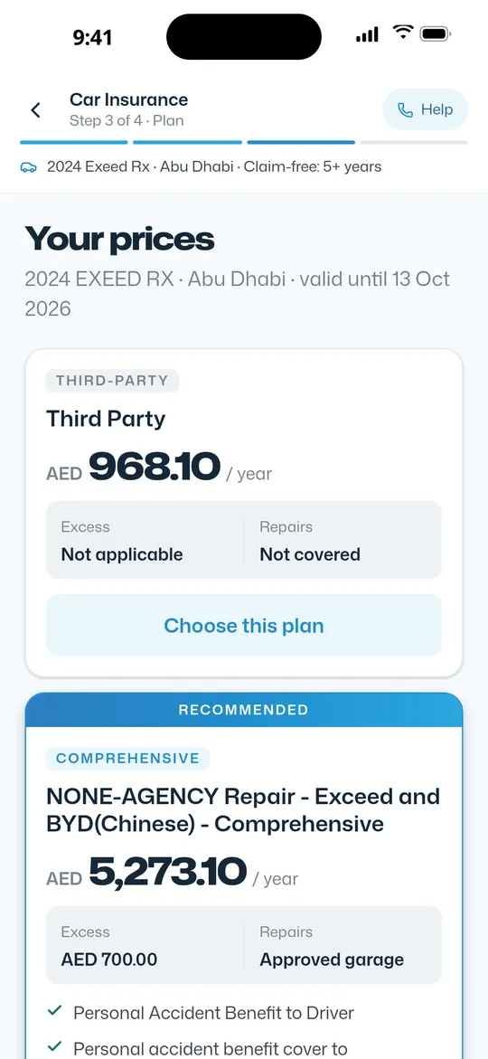 Real prices before any document.