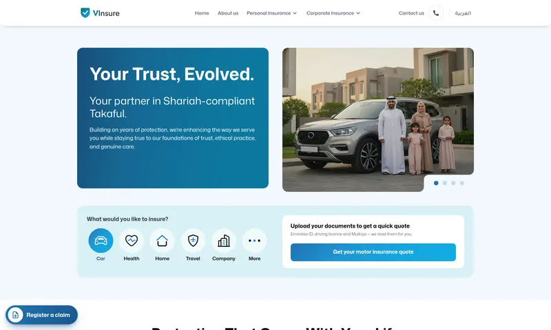 Pick what you want to insure, or upload your documents for a quick motor quote.